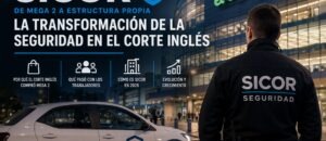 Mega 2: El origen estratégico de Sicor y la clave del control de seguridad en El Corte Inglés imagen de portada de la compra de mega2 por el corte inglés , creando la nueva empresa de sicor
