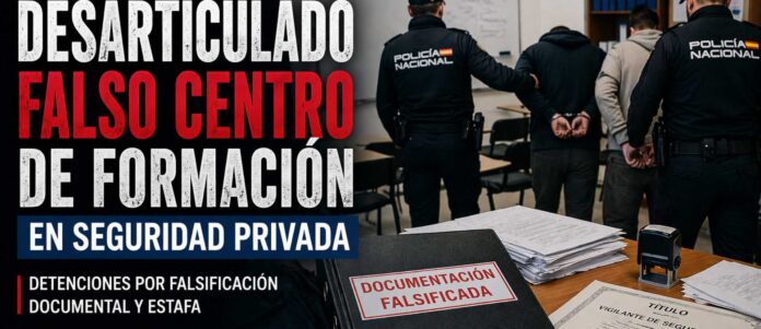 imagen de captura de una red de formación fraudulenta