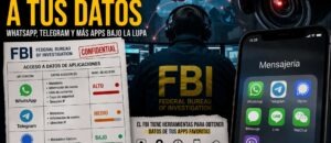 🚨 ¡Alerta global! el fbi tiene acceso a información privada de whatsapp, telegram y otras app de mensajería 🚨 imagen representativa de la noticia sobre el control del fbi de las redes de mensajeria