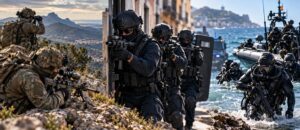 Fuerzas especiales de España: las unidades de élite del país Fuerzas especiales de España en una composición con unidades militares camufladas, equipos tácticos de intervención y especialistas en operaciones marítimas.