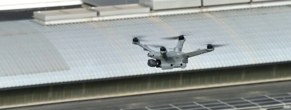 Demostración de rondas automáticas con dron de Securitas en el recinto Gran Via de Fira de Barcelona