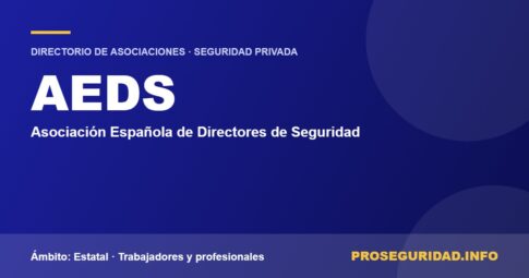 AEDS – ficha de la asociación en el Directorio de asociaciones de seguridad privada de Proseguridad.info