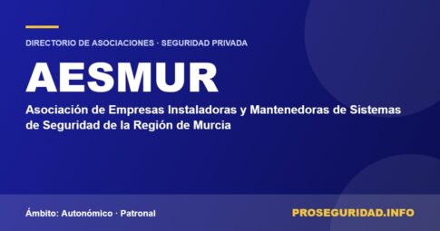 AESMUR – ficha de la asociación en el Directorio de asociaciones de seguridad privada de Proseguridad.info