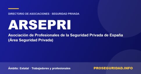 ARSEPRI – ficha de la asociación en el Directorio de asociaciones de seguridad privada de Proseguridad.info